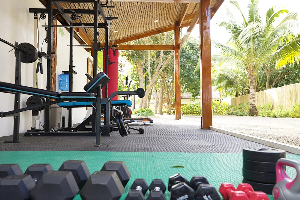 Outdoor gym equipment
